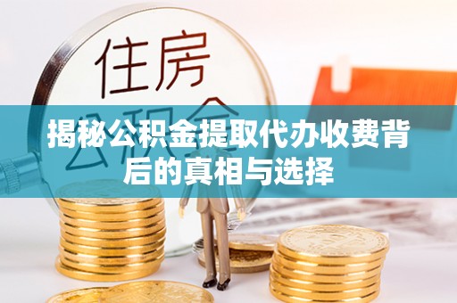 随县揭秘公积金提取代办收费背后的真相与选择