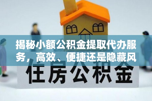 随县揭秘小额公积金提取代办服务，高效、便捷还是隐藏风险？